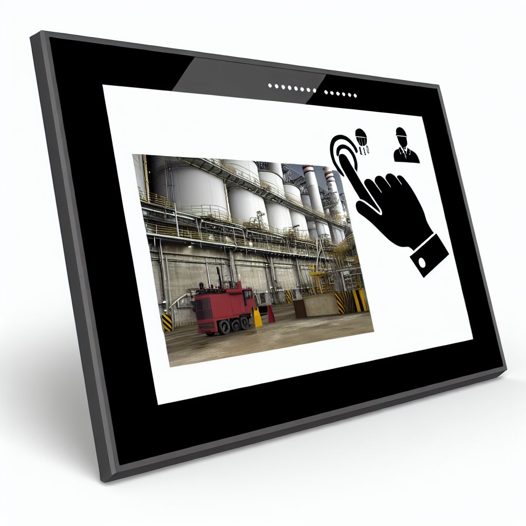 Image demonstrating Touchscreen in the industrial,industry context