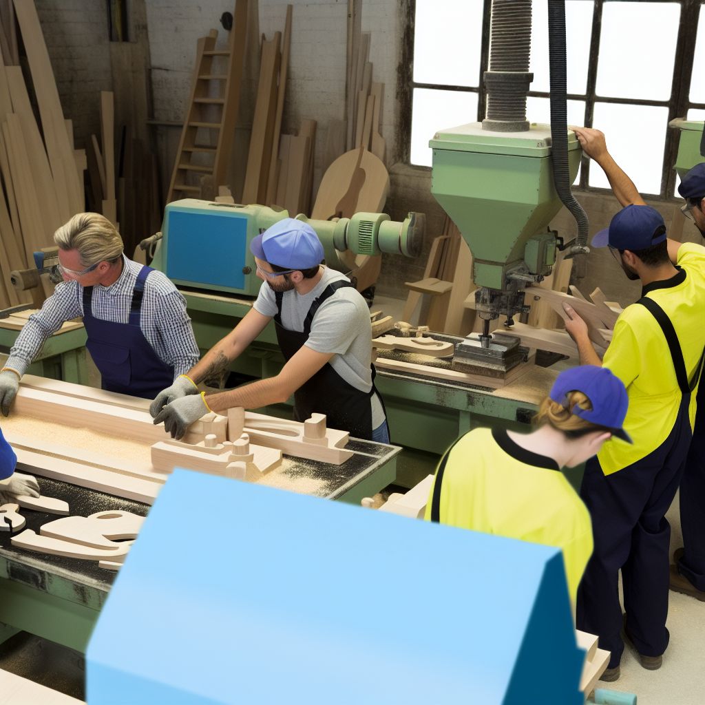 Image demonstrating Woodworker in the industrial,industry context